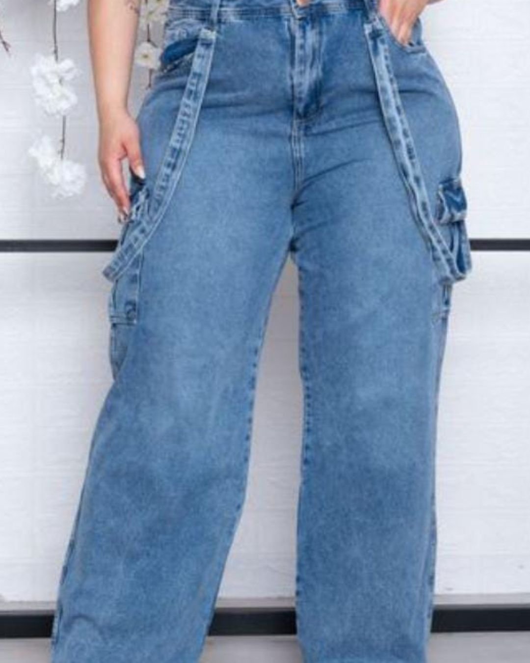 Pantalón Wild Leg Rígido Cargo